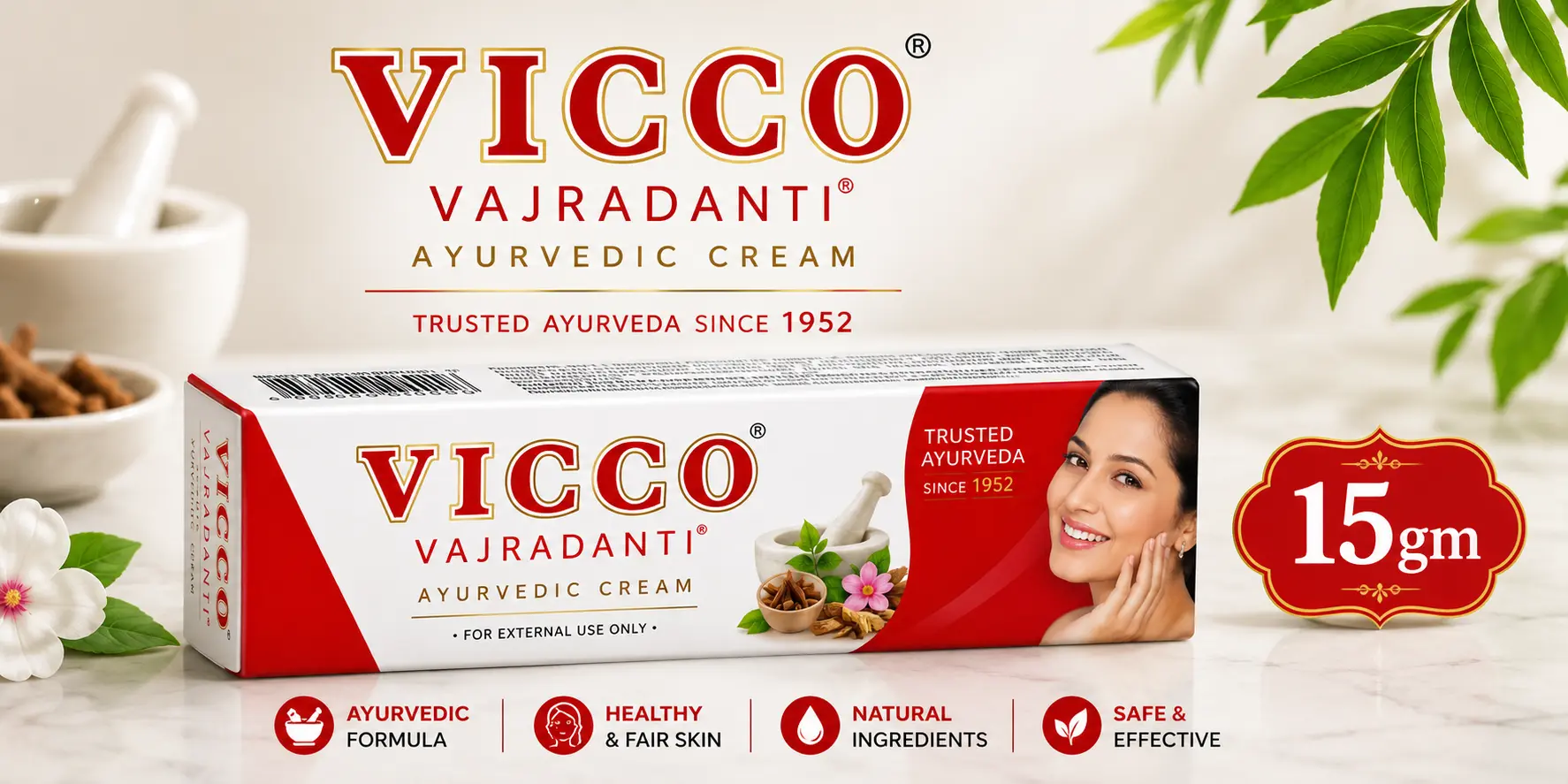 VICCO CREAM 15gm