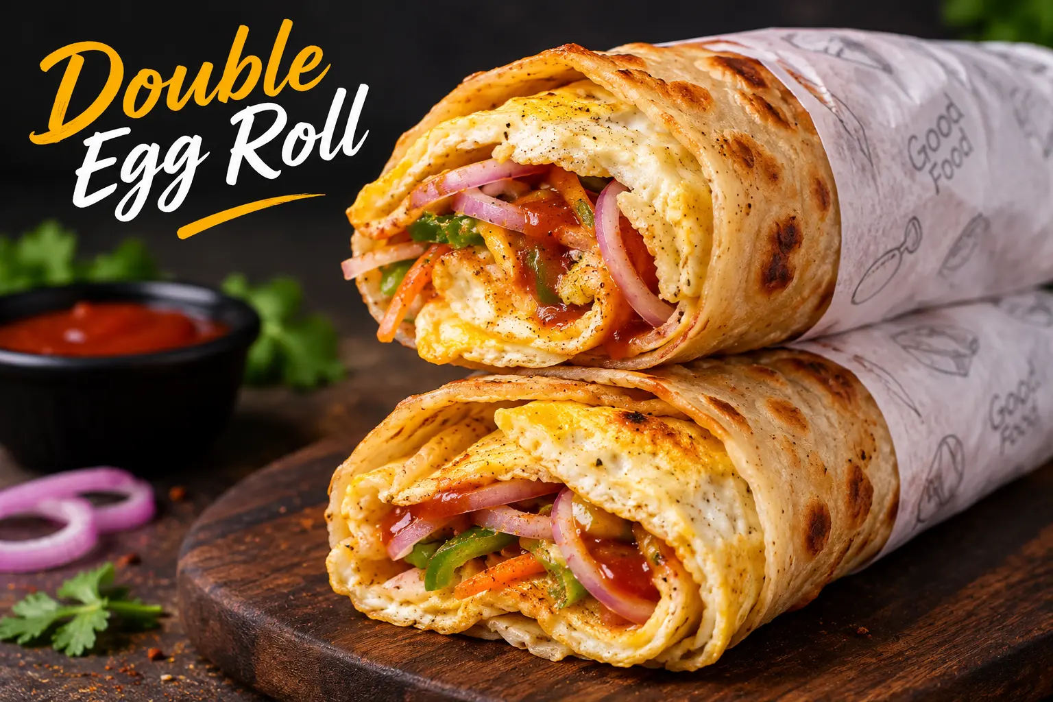 Double egg roll